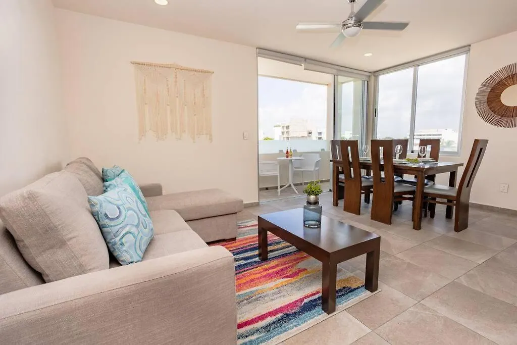 Master Suite 2 Habs. Depto. 402 Playa del Carmen Apartamento